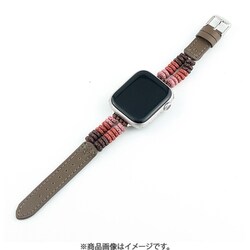 IQ-AW048B45-MO [Apple Watch ストーン アクセサリーベルト （048） 45/44/42mm モカ]