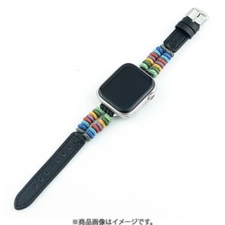 IQ-AW048B41-BK [Apple Watch ストーン アクセサリーベルト （048） 41/40/38mm ブラック]