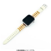 IQ-AW048B41-IV [Apple Watch ストーン アクセサリーベルト （048） 41/40/38mm アイボリー]
