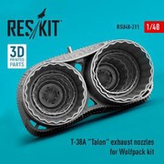 RSK U48-0211 1/48 T-38A アフターバーナー （ウルフパック用） [ディテールアップパーツ]
