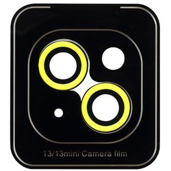 41-966761 [iPhone 13/13 mini用 iFace Camera Lens Cover Neo カメラレンズカバー ネオイエロー]