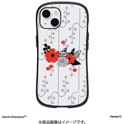 41-968161 [iPhone 13用 iFace First Classケース ムーミン リトルミイ＆ソフス・赤い花]