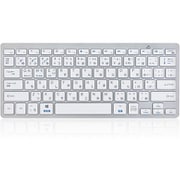 ハイブリッドワイヤレスキーボード 電池式 シルバー 3R-KBB01SL