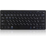 ハイブリッドワイヤレスキーボード 電池式 ブラック 3R-KBB01BK