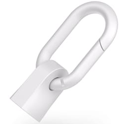カラビナ付き ケーブルホルダー USB-C to USB-C ホワイト CIO-CHD-WH
