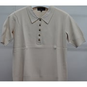 ニットポロシャツ ベージュ Sサイズ DW02200004