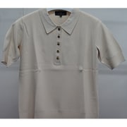 ニットポロシャツ ベージュ Mサイズ DW02200004