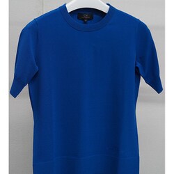 半袖ニットプルオーバー ブルー Sサイズ DW02200005