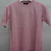 半袖ニットプルオーバー ピンク Lサイズ DW02200005