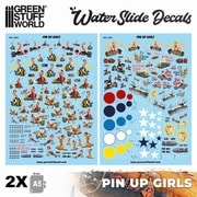 GSWD-2591 ウォータースライドデカール ピンナップガールズセット [プラモデル用品]
