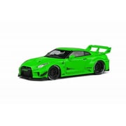 S4311207 1/43 日産 GT-R R35 LB シルエット グリーン [ダイキャストミニカー]