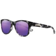 LEEWAY 218101302 MATTE ICE TORTOISE/PURPLE MIRROR [スポーツサングラス]