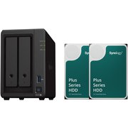 ネットワークハードディスクキット(NASキット) 2ベイ ビジネス向け 「DiskStation DS723+」 初心者ガイド付+Synology製 8TB SATA 3.5インチHDD HAT3310-8TB 2個セット DS723+_HAT3310-8TB2