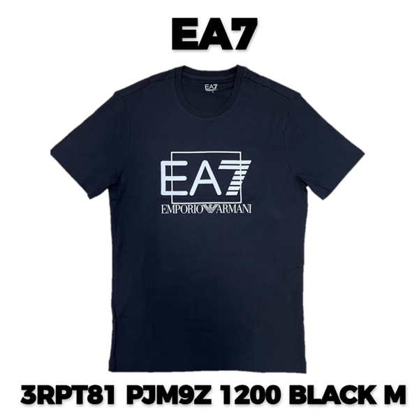 EA73RPT81 PJM9Z 1200 BLACK M [メンズTシャツ 並行輸入品]Ω