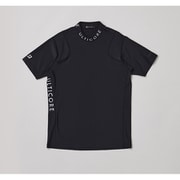 ABM02ABKLL [【4Dimotion Fit】 半袖モックネックシャツ LL ブラック]