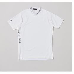 ABM02AWHLL [【4Dimotion Fit】 半袖モックネックシャツ LL ホワイト]