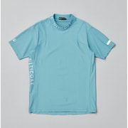 ABM02AGRM [【4Dimotion Fit】 半袖モックネックシャツ M グリーン]