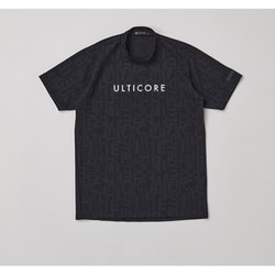 ABM04ABKM [【4Dimotion Fit Split Raglan Sleeve】 半袖モックネックシャツ M ブラック]