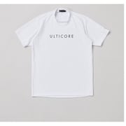 ABM04AWHM [【4Dimotion Fit Split Raglan Sleeve】 半袖モックネックシャツ M ホワイト]