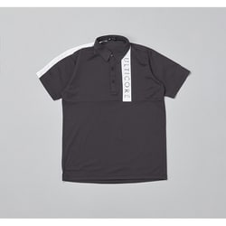 3BA01ABKL [【4Dimotion Fit Split Raglan Sleeve】 半袖シャツ L ブラック]