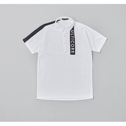 3BA01AWHLL [【4Dimotion Fit Split Raglan Sleeve】 半袖シャツ LL ホワイト]