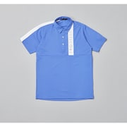 3BA01ABLM [【4Dimotion Fit Split Raglan Sleeve】 半袖シャツ M ブルー]