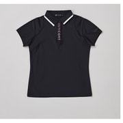 ABL01ABKM [ゴルフ レディース 【4Dimotion Fit】 半袖シャツ M ブラック]