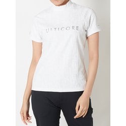 ULTICORE 】アルティコア 長袖ネックシャツ L ホワイト メンズウェア