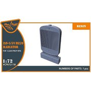 CPUA72118 1/72 ZIS-5/5V/BZ39 ラジエーター（クリアープロップ！用） [プラモデル用パーツ]