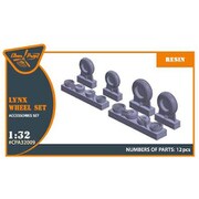 CPUA32009 1/32 アグスタウェストランド リンクスホイール [プラモデル用パーツ]
