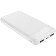 10000mAh モバイルバッテリー A×2 C×1ポート 2.4A出力 ホワイト BYLI100C2A01WH
