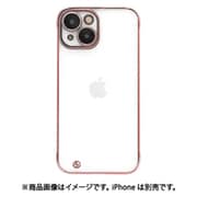 7881IP361PCLPG [iPhone 15用 極限保護 PCメタルフレームケース ピンクゴールド]