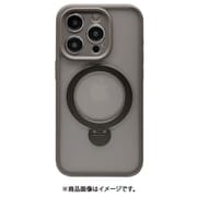 7895IP361PHPMNL [iPhone 15 Pro用 ZEROSAFE 極限保護 ハイブリッドケース TPU×PC 360°回転MagSafeリング付き フロストナチュラル]