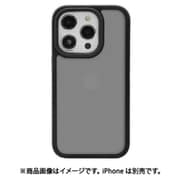 7885IP361PHPBK [iPhone 15 Pro Air-C用 エアクッションハイブリッドケース TPU×PC 衝撃吸収 エアクッション付き ブラック]