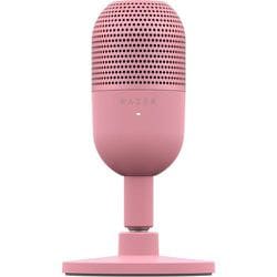 タップトゥミュート機能搭載 超小型 USB マイク Razer Seiren V3 Mini （Quartz Pink） RZ19-05050200-R3M1