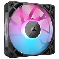 iCUE LINK RX120 RGB Expansion Fan Black iCUE LINK エコシステム接続用 120mm PCケースファン 1個入り拡張パック ブラック CO-9051017-WW