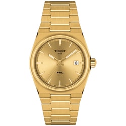 TISSOT PRX GD 35mm メタルベルト 並行輸入品 2年保証 T1372103302100