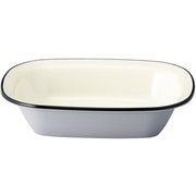 Torico 角深皿 470ml ライトグレー HR-30-LGY