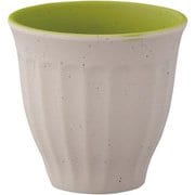 Aube フリーカップ 240ml オーガニックベージュ若草 SJ-20-OBGM