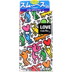 サガミ キース・ヘリング スムース 10個入 [コンドーム]
