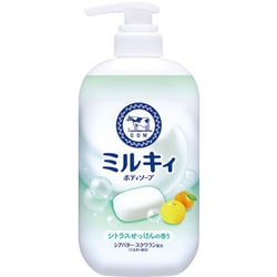 ミルキィボディソープ シトラスせっけんの香り ポンプ付 500ml
