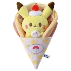 ポケットモンスター ポケモン ポケピース くるくるクレープぬいぐるみ ピカチュウ [対象年齢：3歳～]