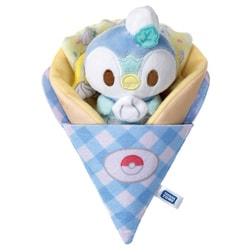 ポケットモンスター ポケモン ポケピース くるくるクレープぬいぐるみ ポッチャマ [対象年齢：3歳～]