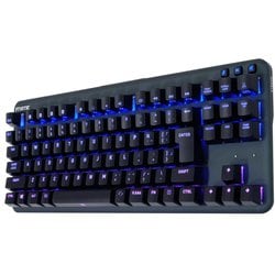 ゲーミングキーボード miniSTREAK SILENT JP RGBバックライト CHERRY MX RGB Silent Redキースイッチ搭載 薄型軽量ボディ採用 91キー 日本語配列 有線接続 KB0004-007