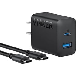 ヨドバシ.com - アンカー Anker B2348N11 [USB急速充電器 Anker Charger with USB-C ＆ USB-C  ケーブル（1.5m） USB PD（パワーデリバリー）対応 20W USB-C×1/USB-A×1 ブラック] 通販【全品無料配達】