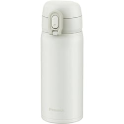 ステンレスボトル ワンタッチマグタイプ 保温・保冷 0.35L ホワイト AKT-35 W