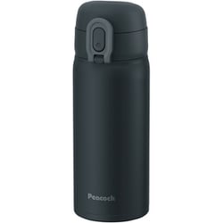 ステンレスボトル ワンタッチマグタイプ 保温・保冷 0.35L チャコールグレー AKT-35 HCH