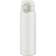 ステンレスボトル ワンタッチマグタイプ 保温・保冷 0.6L ホワイト AKT-60 W