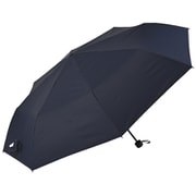 折りたたみ傘 晴雨兼用 Peach drop(ピーチドロップ) 耐風ミニ65 65cm 手開き式 グラスファイバー骨(親骨) UVカット加工 超撥水 耐風 8本骨 安全ろくろ ネイビー 51842