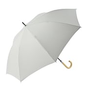 長傘 晴雨兼用 エコルーペット ジャンプ63 63cm ジャンプ式 グラスファイバー骨(親骨) UVカット加工 PET再生繊維 サンド 16617